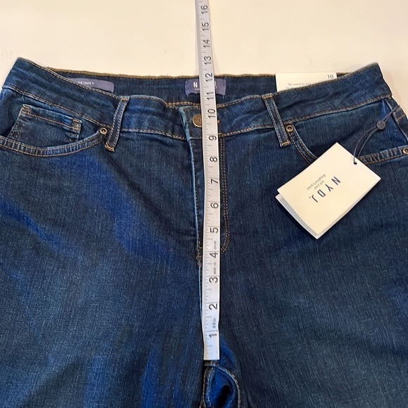 NYDJ Skinny High Rise NWT Size 10 - Picture 5 of 16